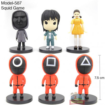 Action Figure Set - Model 587 : Squid Game